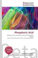 Phosphoric Acid: Phosphoric Acid, Phosphoric Acids and Phosphates, Mineral Acid, Chemical Formula, Ortho, Chemical Structure артикул 3359d.